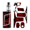 RED SKULL DESIGN - SMOK ALIEN 220W PROTECTOR SKIN - best-skins