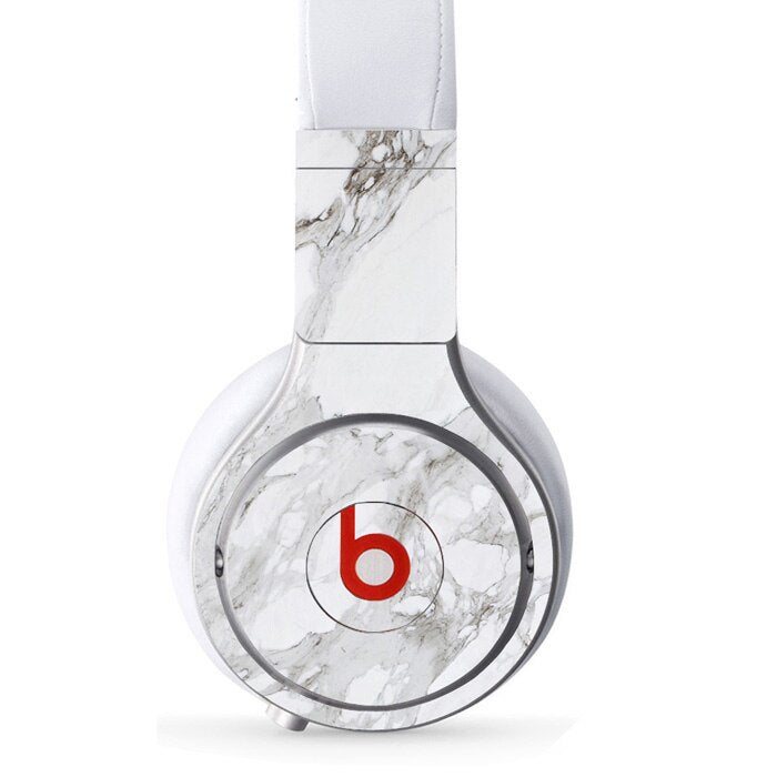 WHITE MARBLE - BEATS HEADPHONES PRO PROTECTOR SKIN - best-skins