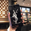 SL FASHION TEMPERED GLASS PHONE CASE FOR IPHONE