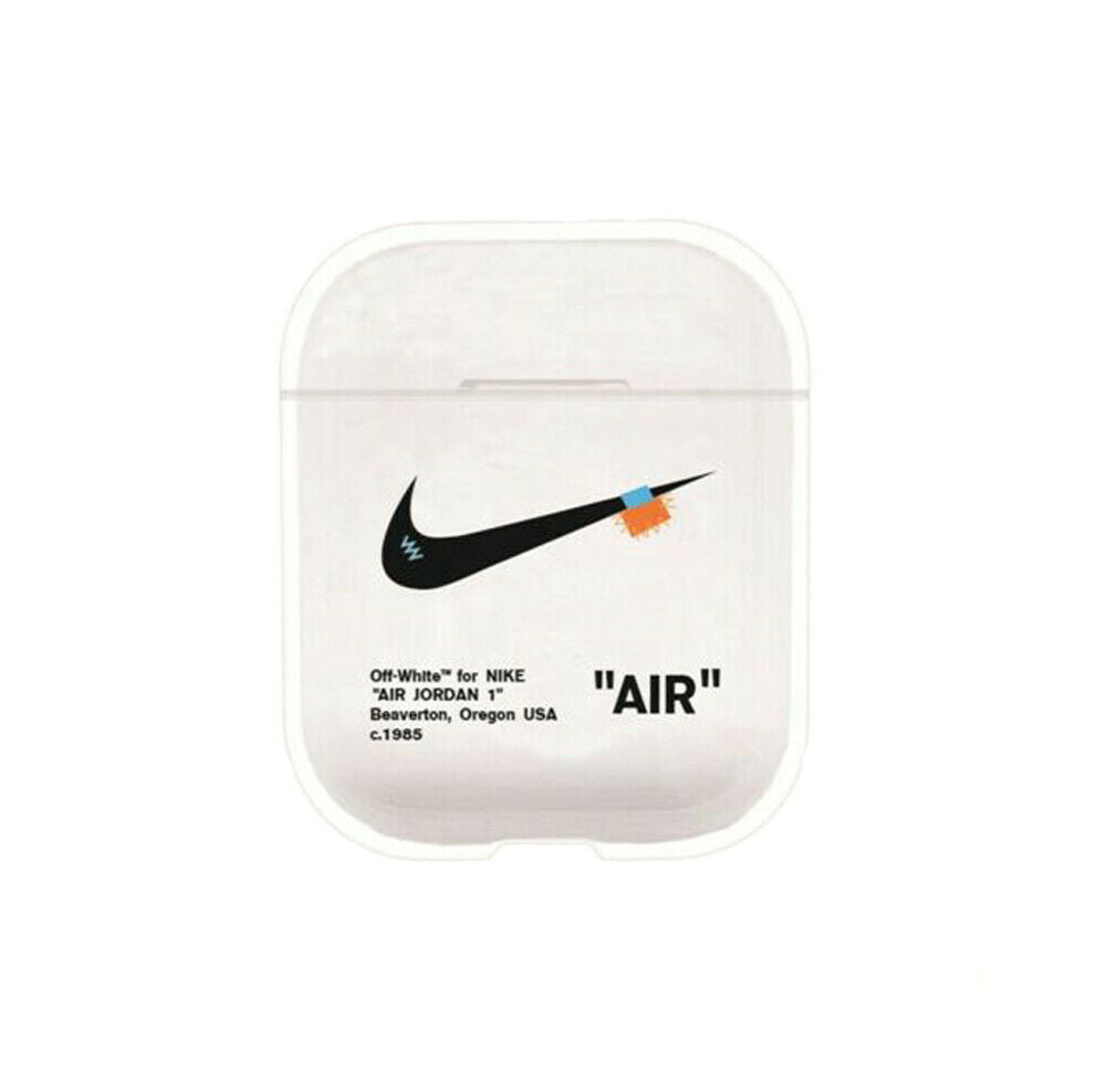 NIKE Case OFF White Air Pods 1/2 & Airpods PRO   