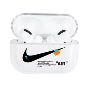 NIKE Case OFF White Air Pods 1/2 & Airpods PRO   